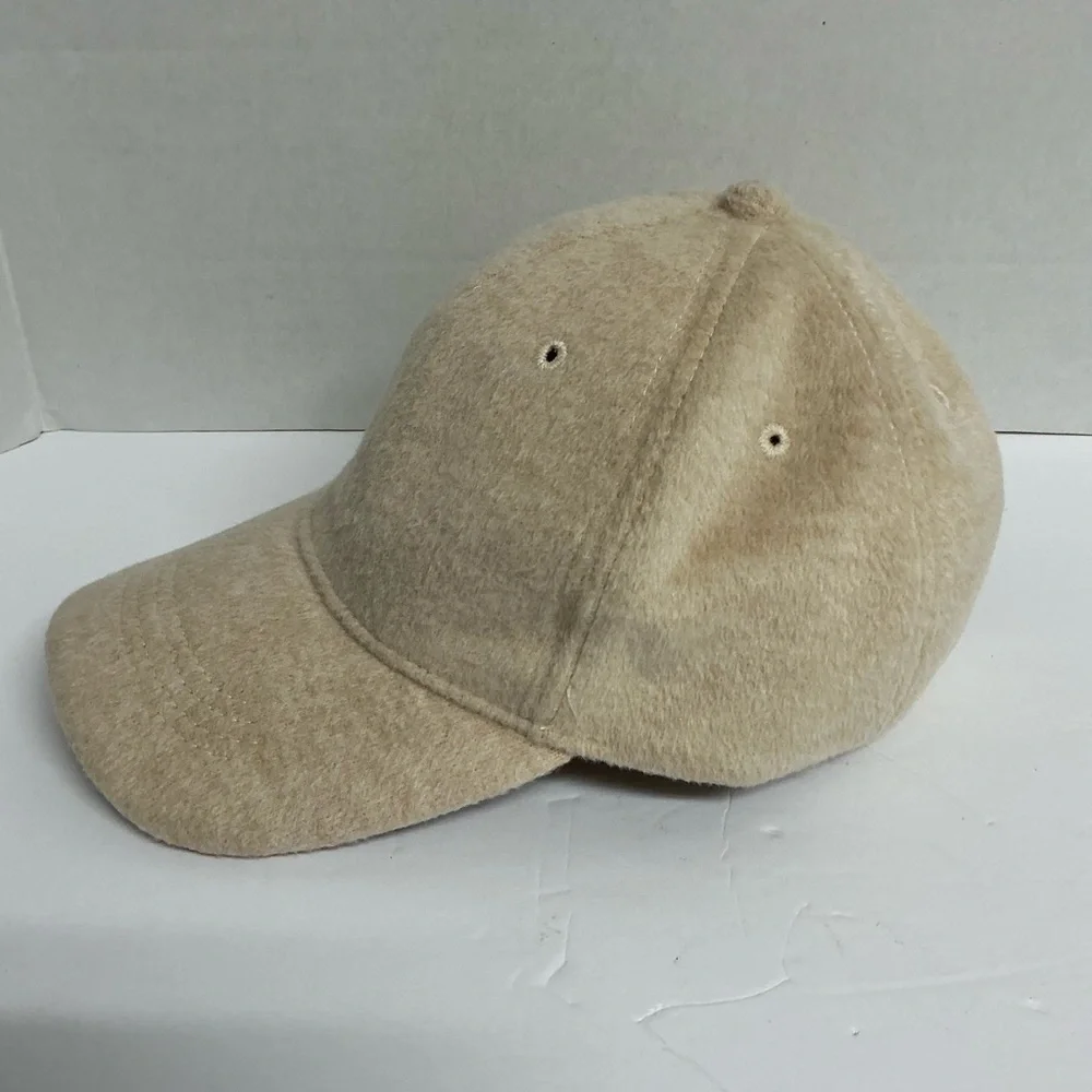 Steve Madden Women's Solid Brushed Baseball Cap in Tan